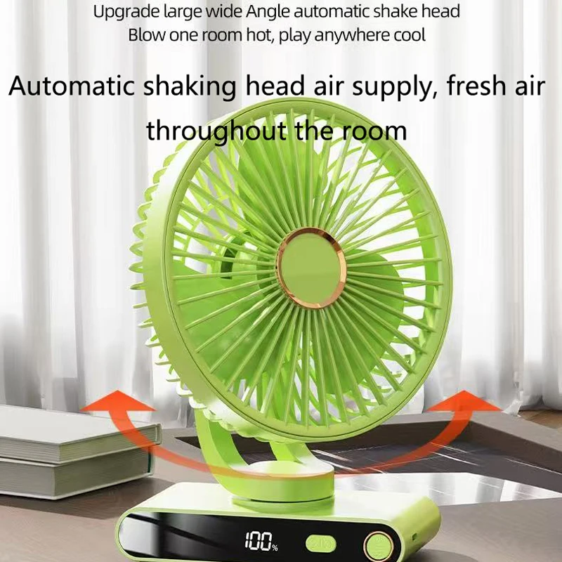 2026 Fresh Air Fan Light, Home Suburban Night Air Fan Light, Ceiling Fan Desktop Multifunctional Fan Light image 3