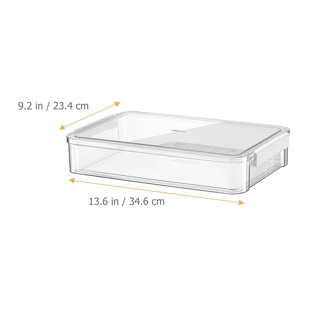 Transparent File Storage Box Stackable Document Organizer Clear Design Premium Pet ABS Material Secure Snap Tight Buckle