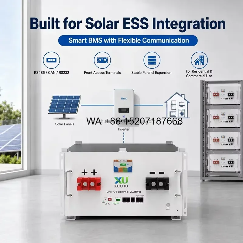 Wmwmnu EU Stock for XU 20Kwh 30Kwh 40Kwh 50Kwh 60kwh 70kwh Lithium Solar Battery High Voltage All-in-one Lifepo4 Battery Pack