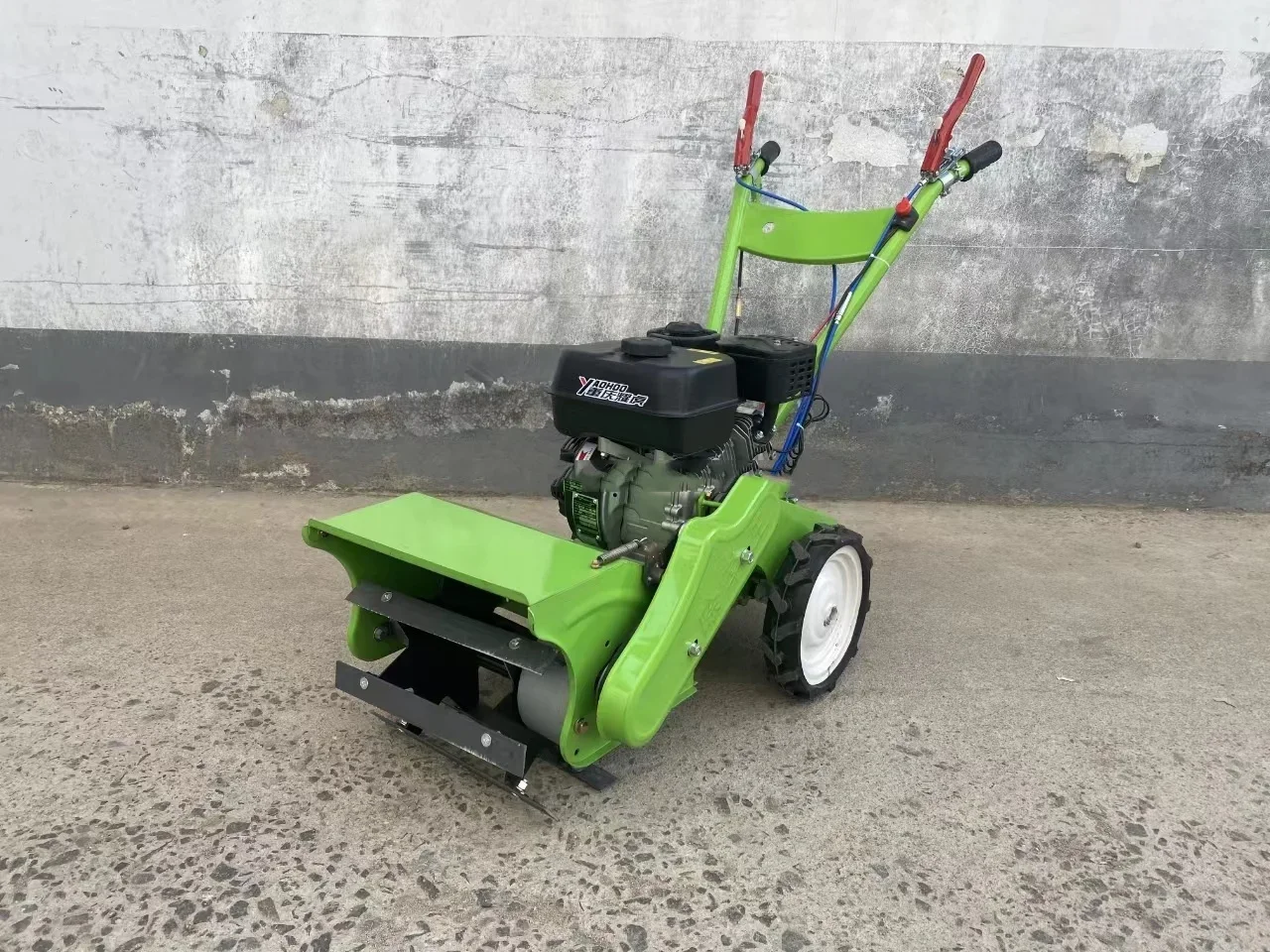 Small multi-functional micro-cultivator 170 gasoline weeder cutting machine loose ditch hoe rotary tiller