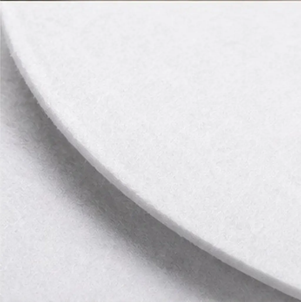 3Pcs White Vinyl Turntable Mat Felt Slipmat Record Platter Protector Improved Sound Clarity Scratch Resistance Vintage Look
