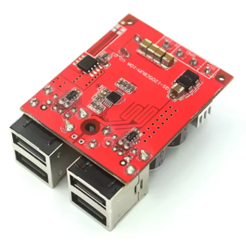 8V35V to 5V 8A power supply step-down module 4-port USB output Android iPhone car charger