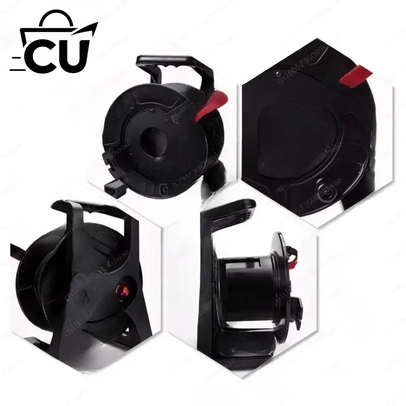 PCD235 Audio signal transmission line Cable car Video signal Cable trolley Portable winding trolley Plastic cable trolley