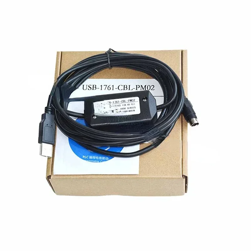 New Original USB-1761-CBL-PM02, for A-B MicroLonix 1000/1200/1500 Series PLC Programming One Year Warranty Warehouse Spot