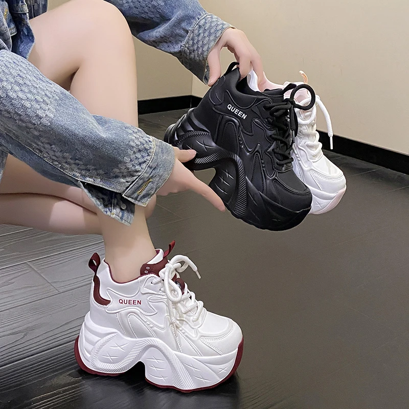Chunky Platform Wedge Sneakers for Women 6