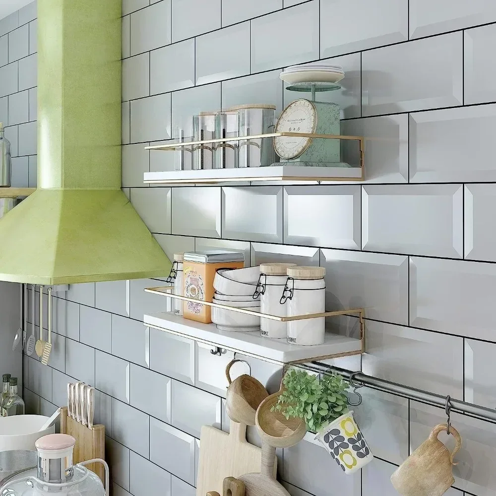 

Customizable Toilet Wall Frame Space Saving Rust Resistant Towel Rack Bathroom Wall Mounted Shampoo Metal Cosmetic Stor