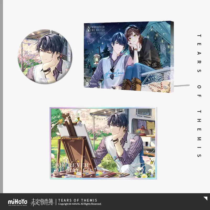 Sunsyea Tears of Themis Merchandise ufficiale miHoYo Serie a tema originale WWGT Distintivo Bordo acrilico Ornamento Re