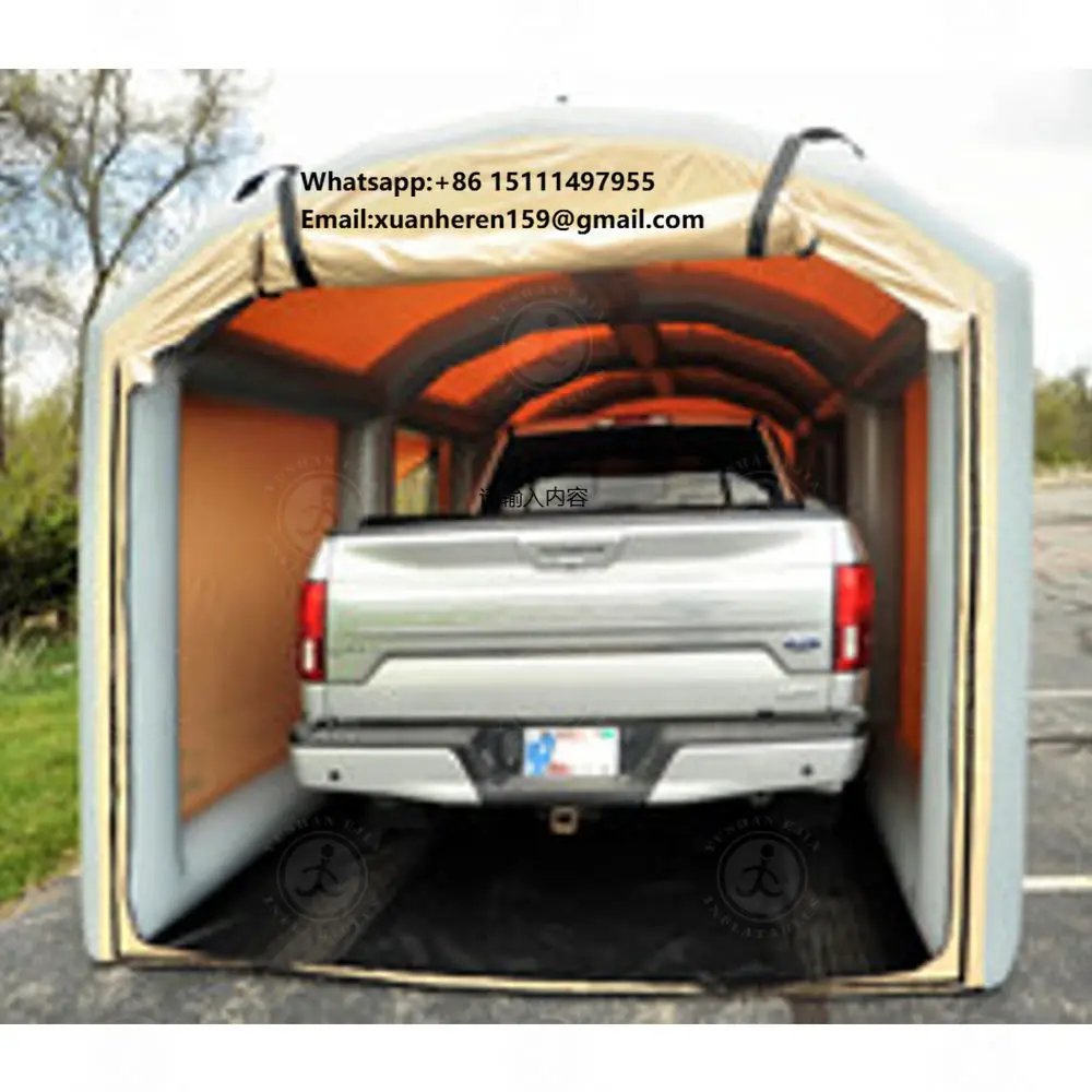 Premium Heavy Duty Inflatable Car Cover with UV Protection and Waterproof Design for All Season Use