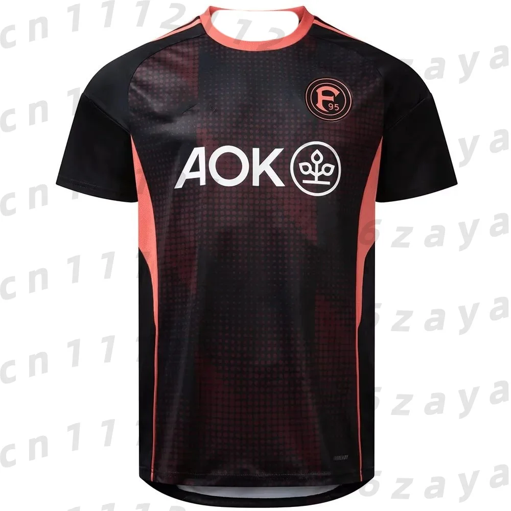 2026 Sommer Neues Düsseldorf Fan Angepasstes Trainings-T-Shirt, Atmungsaktiv und Bequem Schnelltrocknend Familien-Eltern-Kind-Kleidung – Detail 2