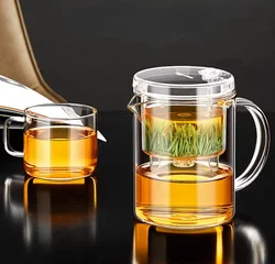 EC-21 High Grade Kung Fu Teapot & Mug 350ml SAMA Teapot Samadoyo Tea Pot Heat Resistant Glass Teapot