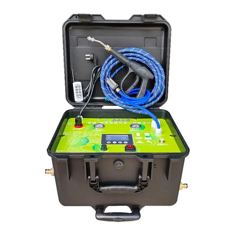 High pressure home appliance cleaner, geothermal air conditioner steam three-in-one equipment