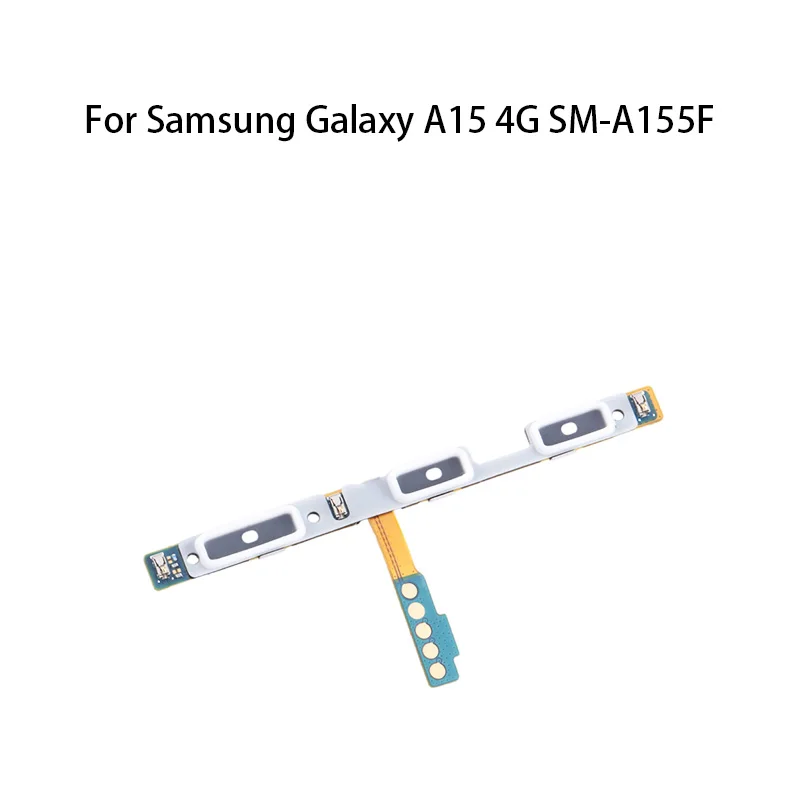 

Power ON OFF Mute Switch Control Key Volume Button Flex Cable For Samsung Galaxy A15 4G SM-A155F