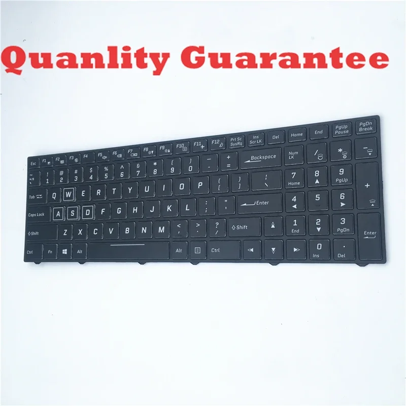 

CVM15F23USJ430D/CVM15F23USJ430B 1701057808M 6-80-N8500-010-1 keyboard US with RGB backlight US version 2026 years for picture