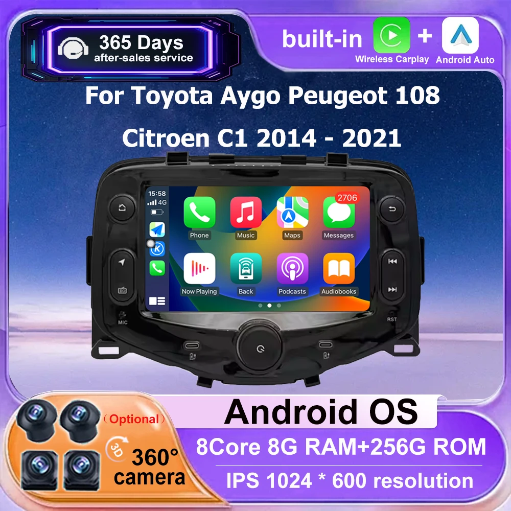 7 Inch For Toyota A… - image