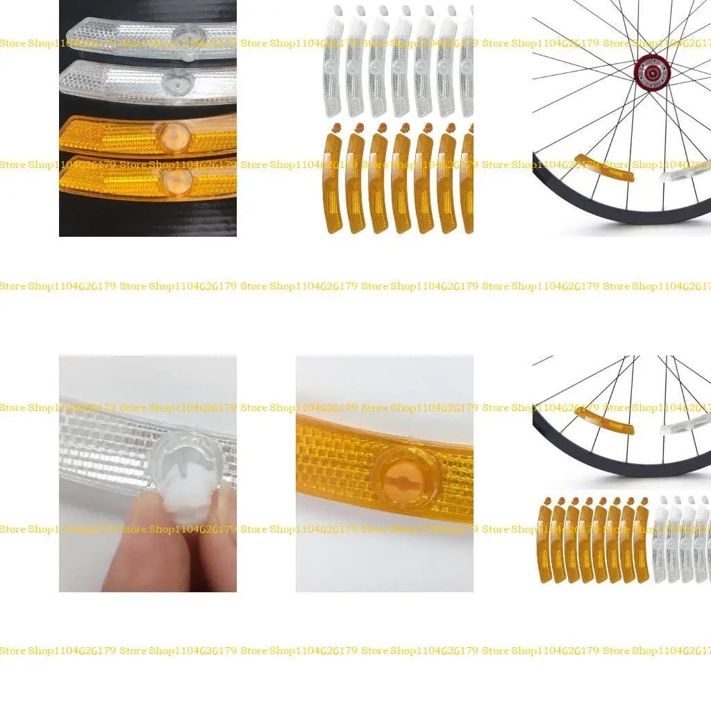 

A1A2 8pcs Spokes Spokes Outlisters Bikes Decorativers Outlisters Cyclings Part