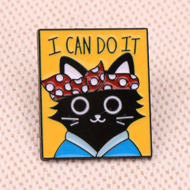 1pc WhimsyCat Enamel Pins, 