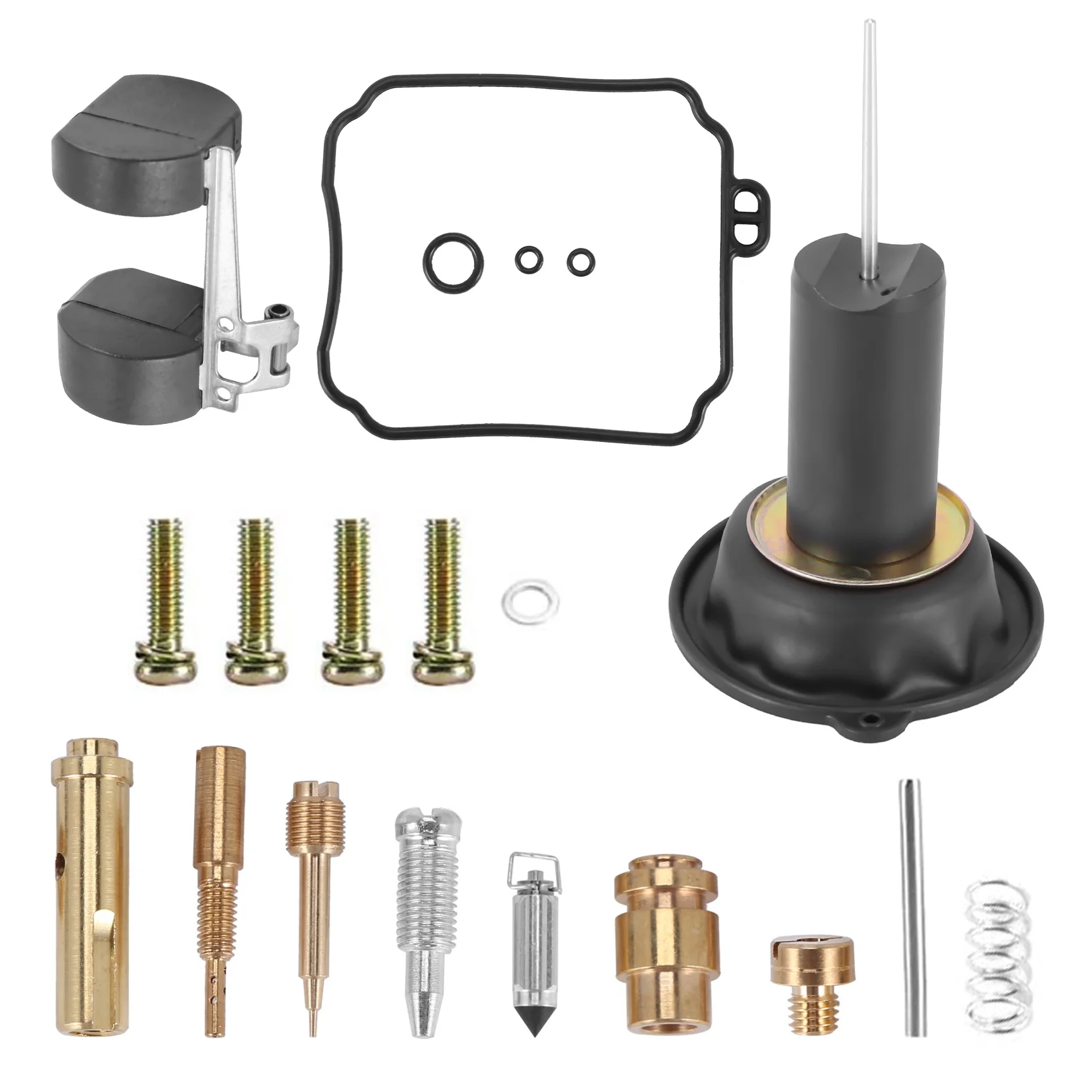 Limited Time Offer Motorcycle Carburetor Repair Kit Motorcycle Carburetor Piston Float Gasket Kit For Virago 250 XV250