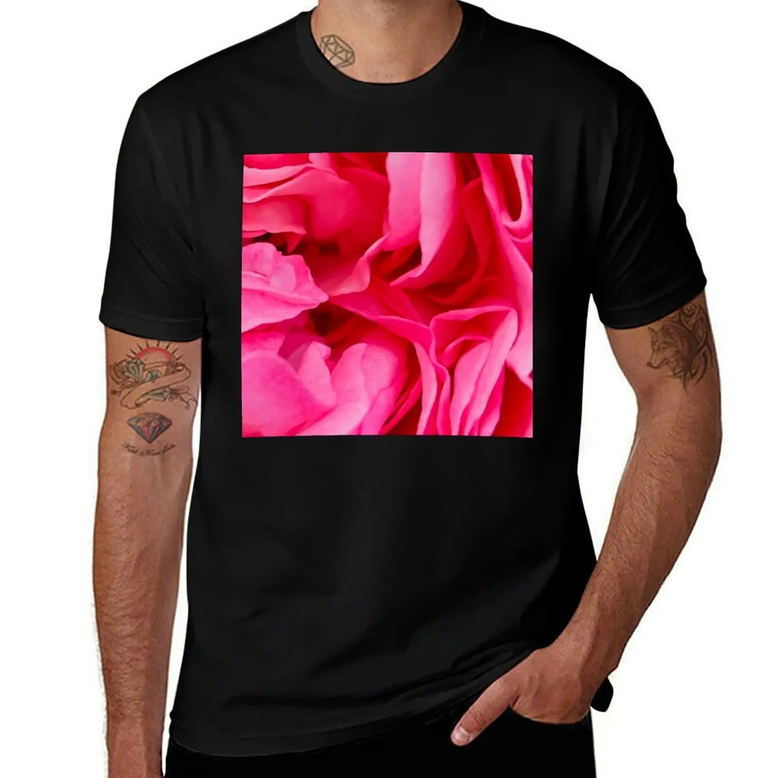 

Pink Rose #8 T-Shirt clothes football t shirt graphic t shirt vintage mens fashion