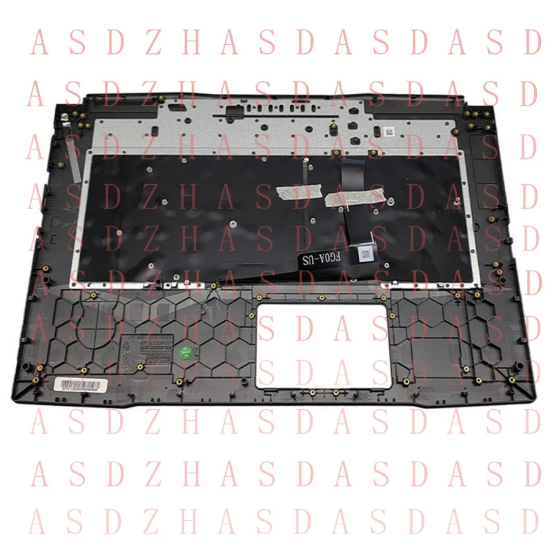 Z  New For MSI Pulse GL76 11UDK SCK MS-17L1 Palmrest With Backlit Keyboard Black US