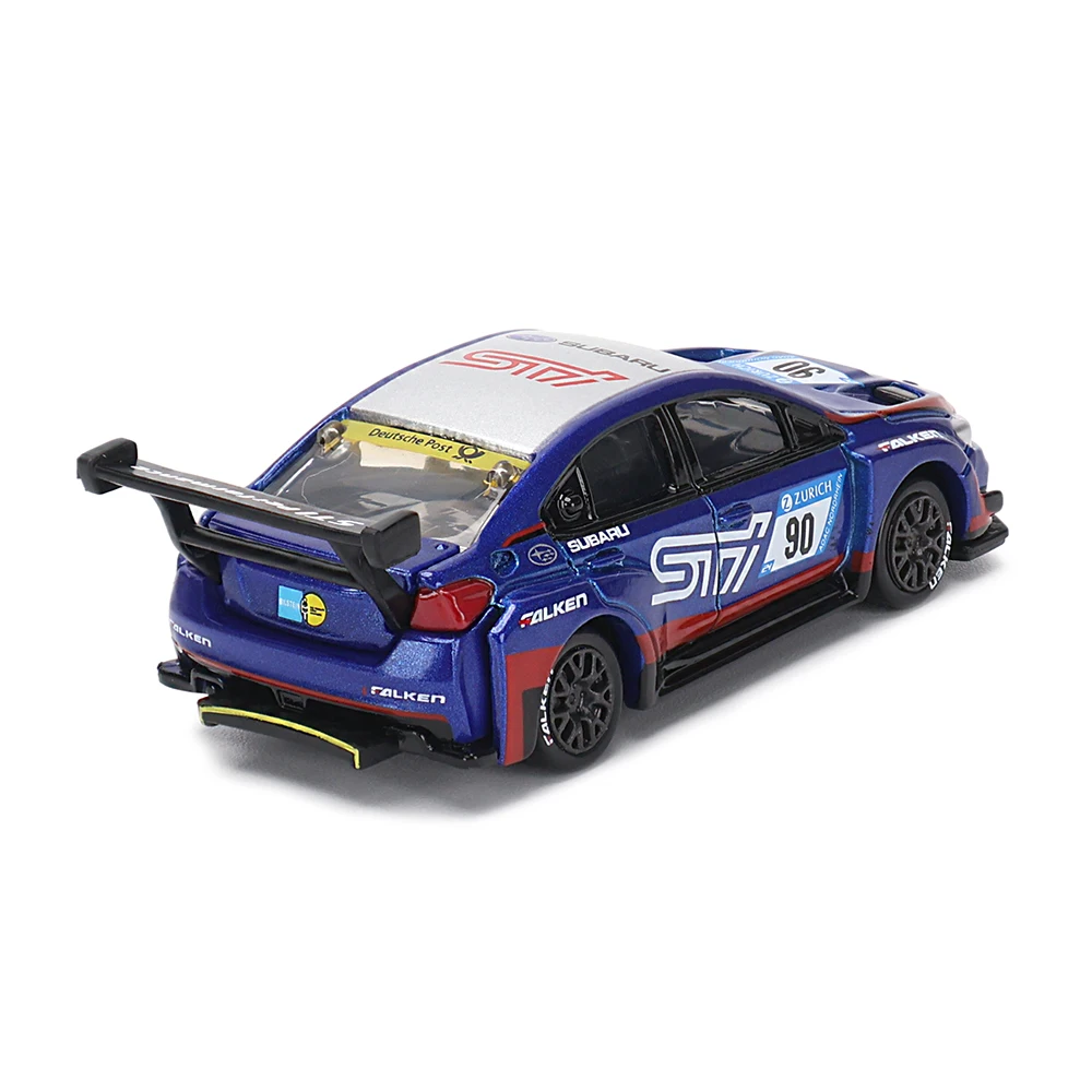 Takara Tomy-modelo de coche de aleación Lamborghini Subaru TOYOTA CADILLAC, colección de fundición a presión, regalo clásico, juguetes para niños