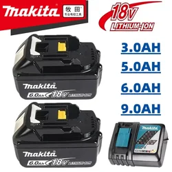 Original Makita 18V 6000mAh BL1860b Rechargeable Li-ion Battery For Makita 18V Power Tools BL1860 BL1830b BL1850b BL1840