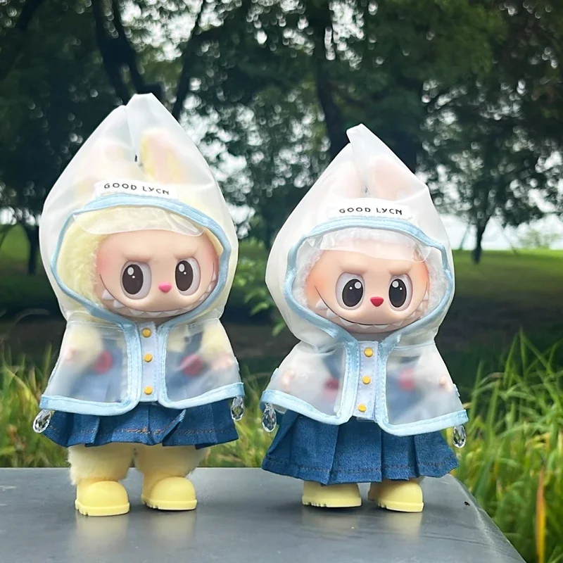 

Для Labubu детская одежда v1v2v3 поколение Labubu эмалированная кукла сидячая вечеринка замена плаща без аксессуаров для кукол