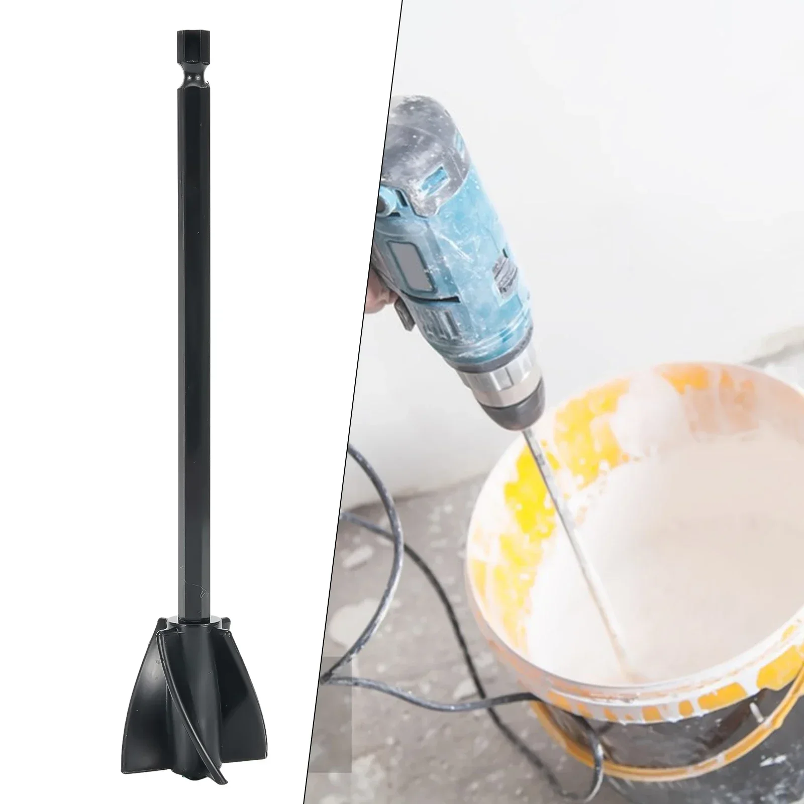 Epoxy Mixing Stick Paint Stirring Rod Putty Cement Paint Mixer Attachment For Epoxy Resin Plaster Reusable Mixer