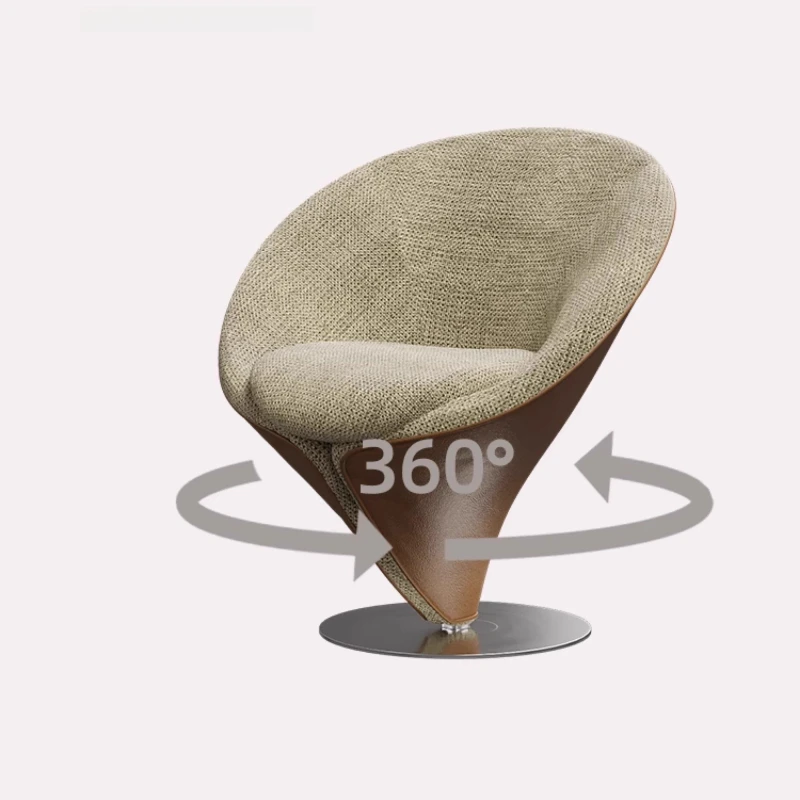 Nordic minimalist living room leisure chair vanity Bedroom chair design furniture High end elegant tabouret chambre single sofa