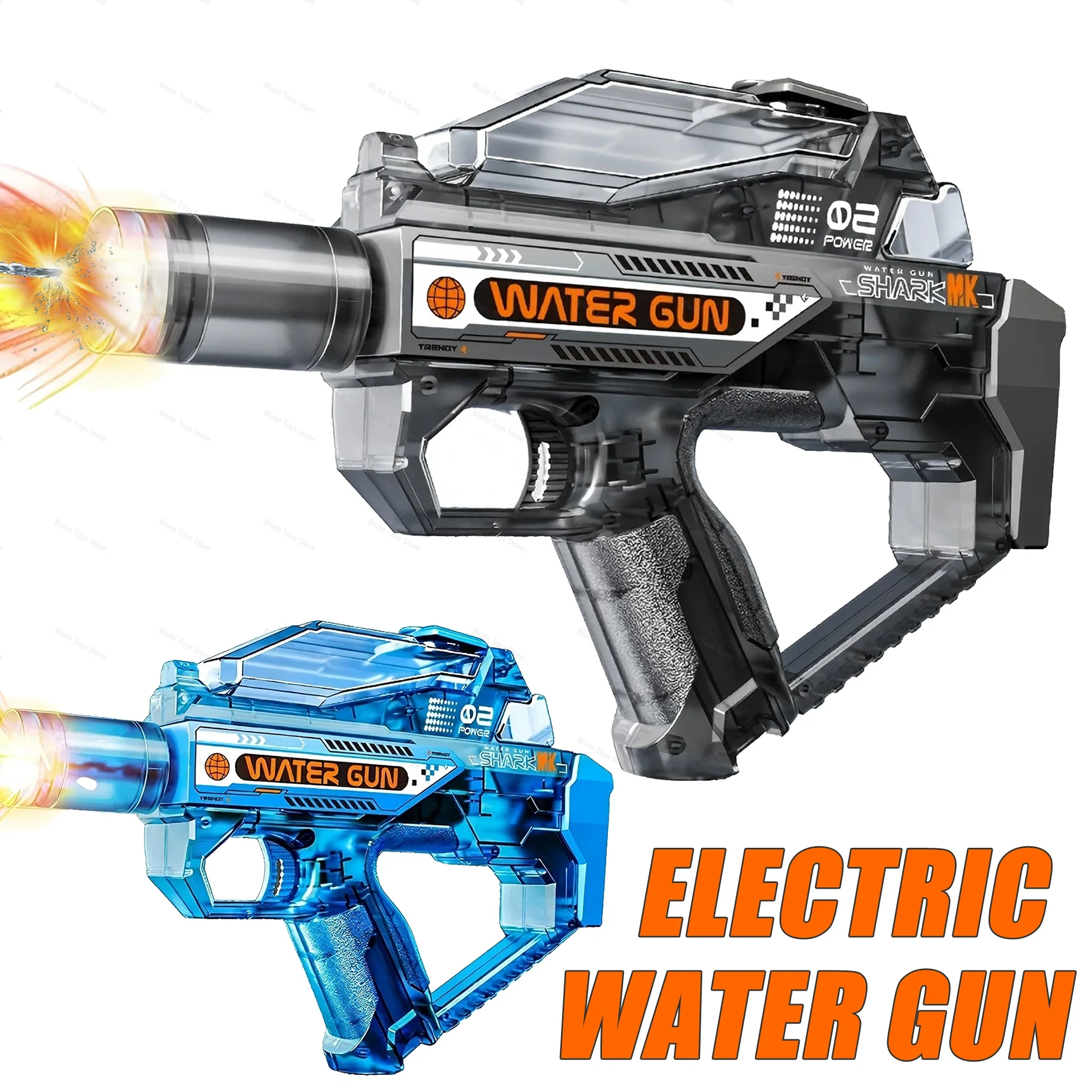 Electric Water Gun with Flame - Water Gun Soaker recension och pris