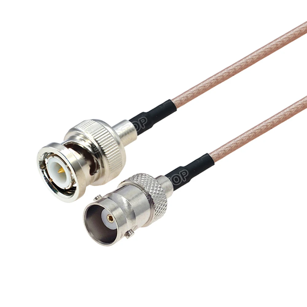 1Pcs RG316 BNC Type Male Plug to BNC Female Jack for SDI Video Signal  Camera RF Pigtail 50 Ohm RG-316 Coaxial Cable 20CM-10M