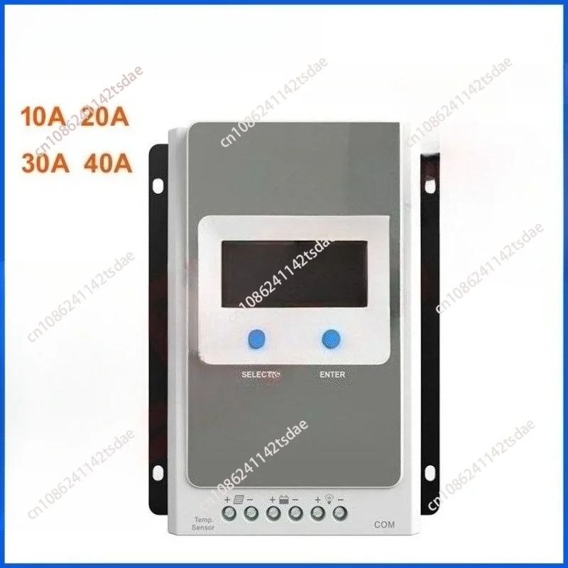 Solar Charge Discharge Controller, 12V/24V Auto Voltage, 10A 20A 30A 40A PV Battery Regulator