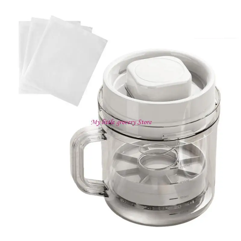 

Yogurt Preparation Filter Yogurt Maker Strainer Fitness Enthusiasts Accessory D5BD