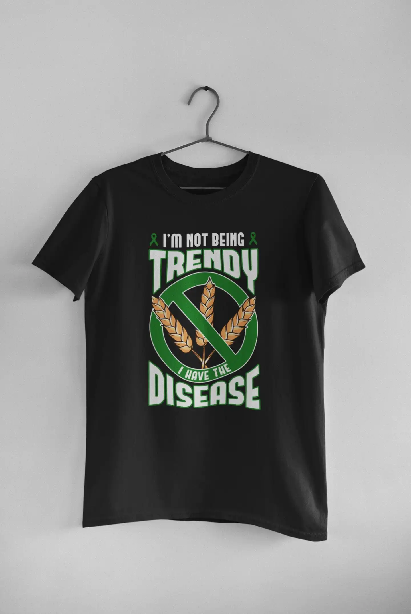 Celiac Disease T Shirt Gluten Free Allergy Food I Have The