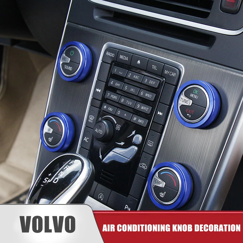 

Suitable for Volvo XC60 S60 V60 V40 S60L car air conditioning audio knob Volvo interior