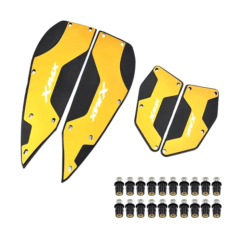 

For Yamaha X-MAX 125 250 300 400 XMAX125 XMAX250 XMAX300 XMAX400 2017 - 2024 Motorcycle Footrest Foot Pads Pedal Plate Pedals