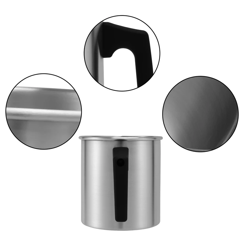 A01F-1.2L شمعة وعاء صهر الشمع كوب صهر الشمع وعاء صهر الشموع صنع صب وعاء للمنزل لتقوم بها بنفسك شمعة مخزن