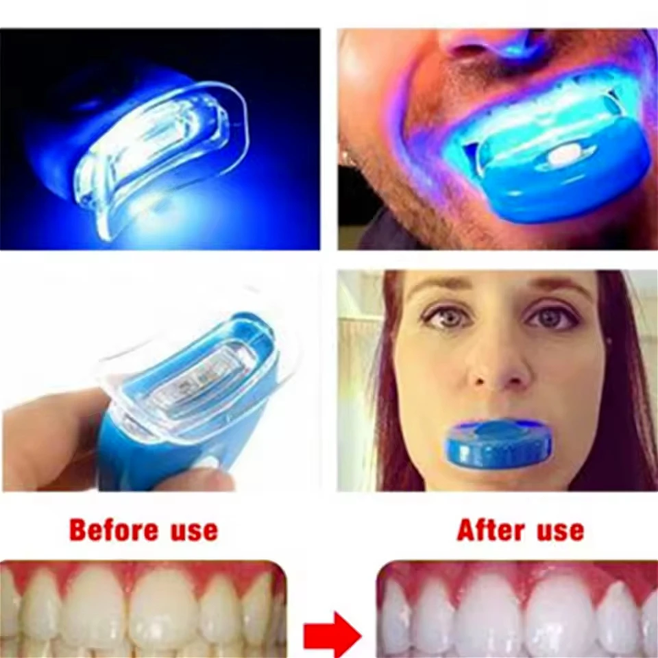 Blue Light Therapy Device Cold Sore Canker Sore Treatment Infrared Light Therapy Teeth Pain Relief Homeuse Oral Physiotherapy