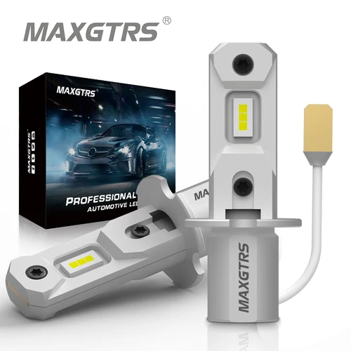 Imagen 1 del producto 2 uds H3 Super bombillas Led 70w luces automáticas bombillas led para coche fuente de luz DC 12V-24V 6500K/4300K/3000K lámpara antiniebla blanca faro de coche