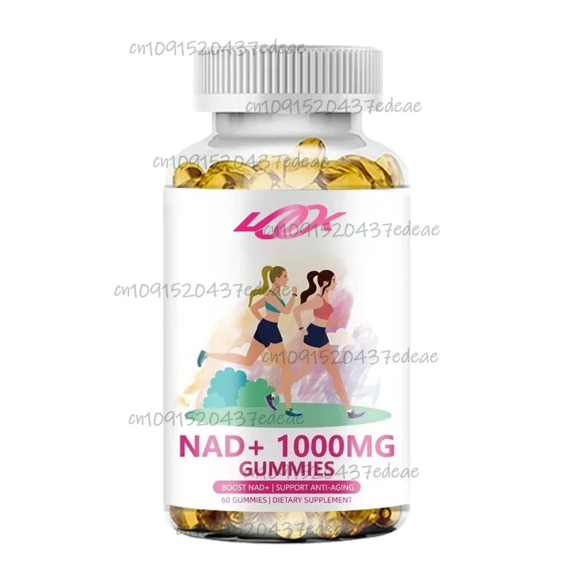 

NAD + женская помадка, 1000 мг, без сахара, витамин B3, никотинамид, 500 мг, чистые органические антивозрастные ячейки TMG, улучшают уровень NAD