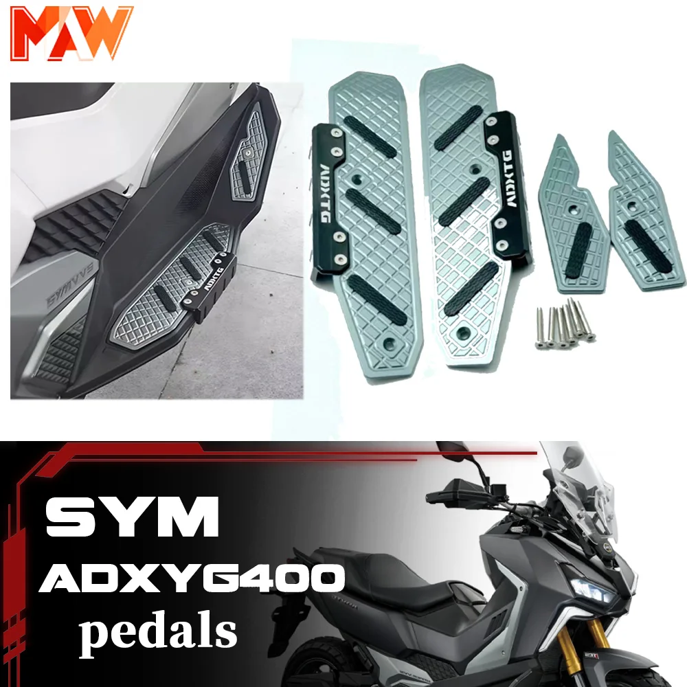 

For SYM ADXTG 400 motorcycle modified foot pedal aluminum alloy non-slip foot pedal sym adx tg 400 400 ADXTG