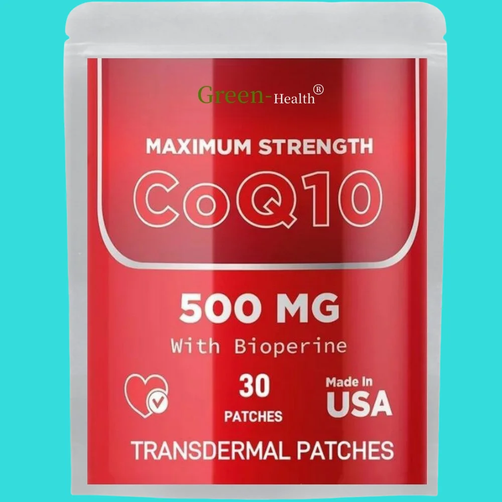 

Транзимические патчи CoQ10 Поддержка энергии -30 патчей Поставка на один месяц