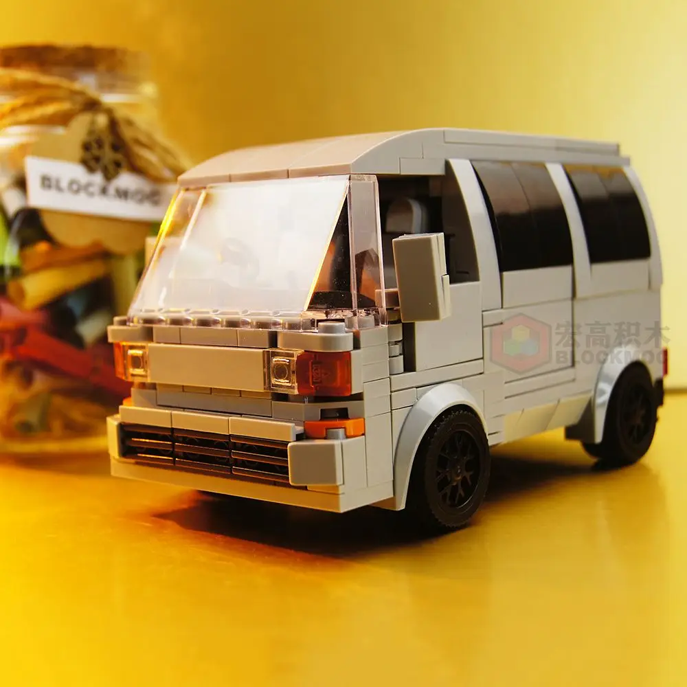 MOC ACTY شارع سباق السيارات الرياضية سيارة المتسابق اللبنات الطوب الإبداعية المرآب لعب للأولاد الهدايا #1