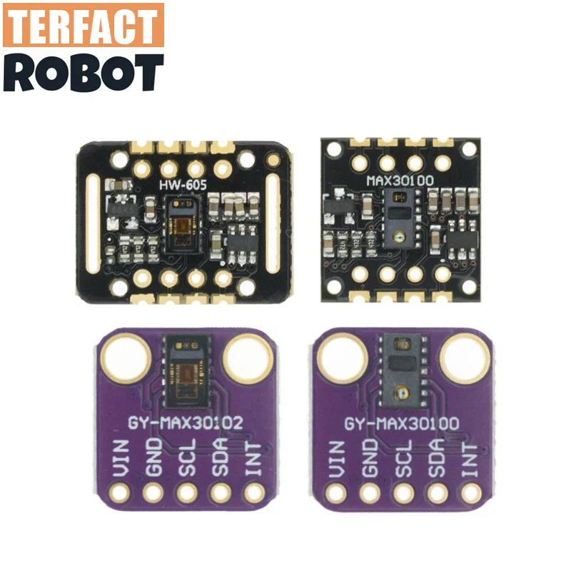 MH-ET LIVE MAX30102 MAX30100 Heart rate Sensor Module Puls detection Blood oxygen concentration test For Arduino Ultra-Low Power