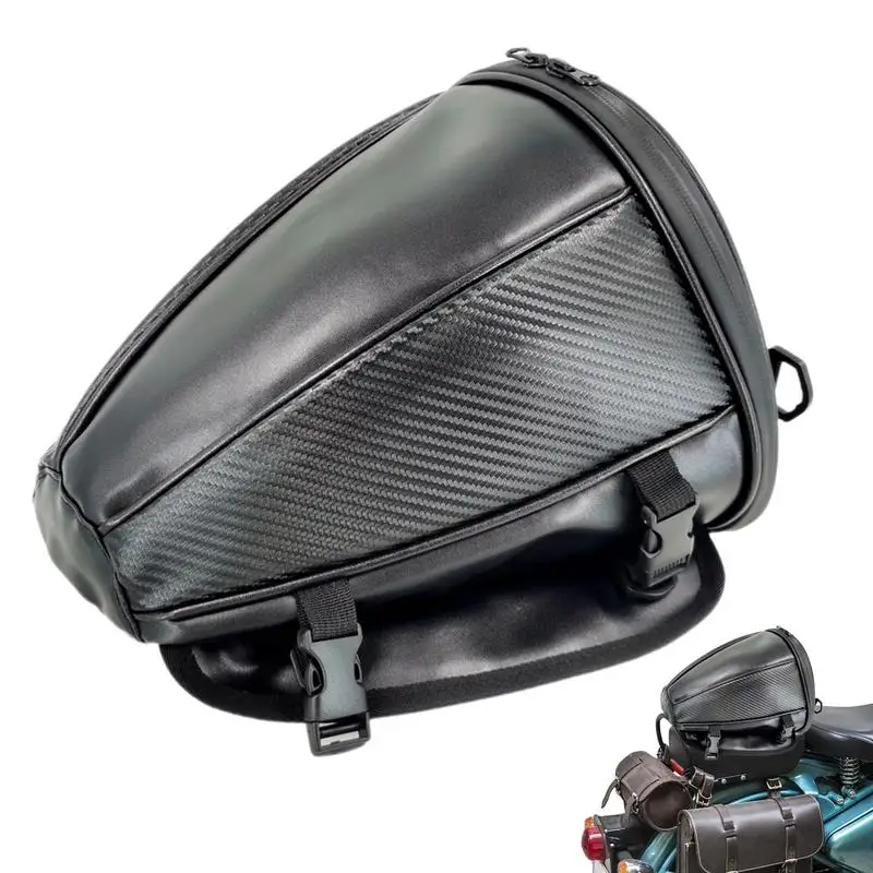 Multifunction Motorcycle Rear Seat Bag Waterproof Motorcycle Tail Bag Large Capacity Motocross Rider Shoulder Bag