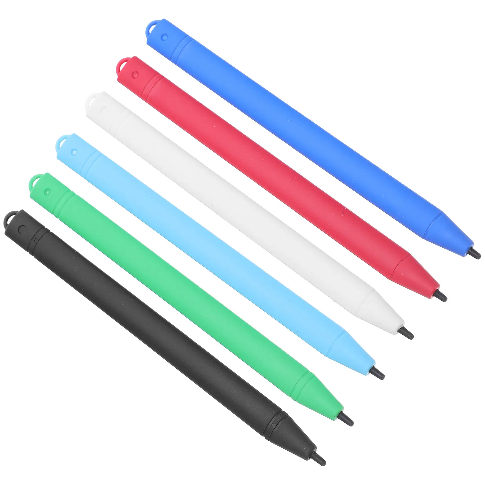 

6Pcs LCD Writing Board Stylus Pen Digital Reusable Drawing Tablet Pen for Students Teachers Classroom Learning Tool