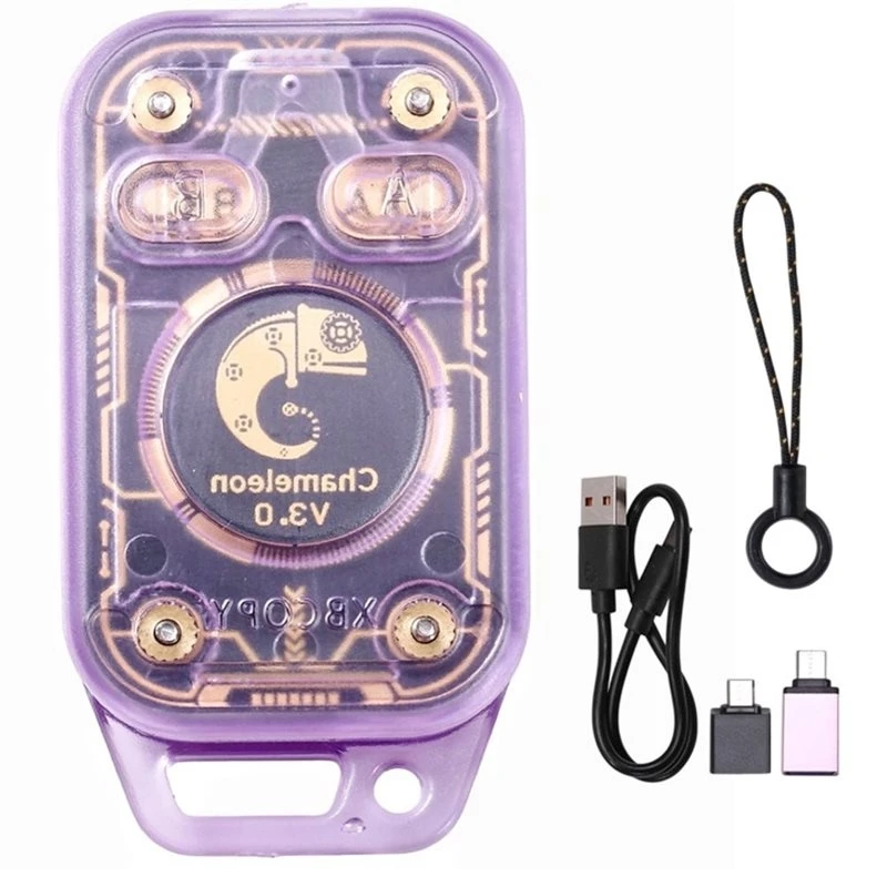 BAAE Chameleon V3.0 Smart Chip Reader RFID Smart Card Emulator 125Khz 13.56Mhz ID IC NFC Reader Writer Card Tag Copyer