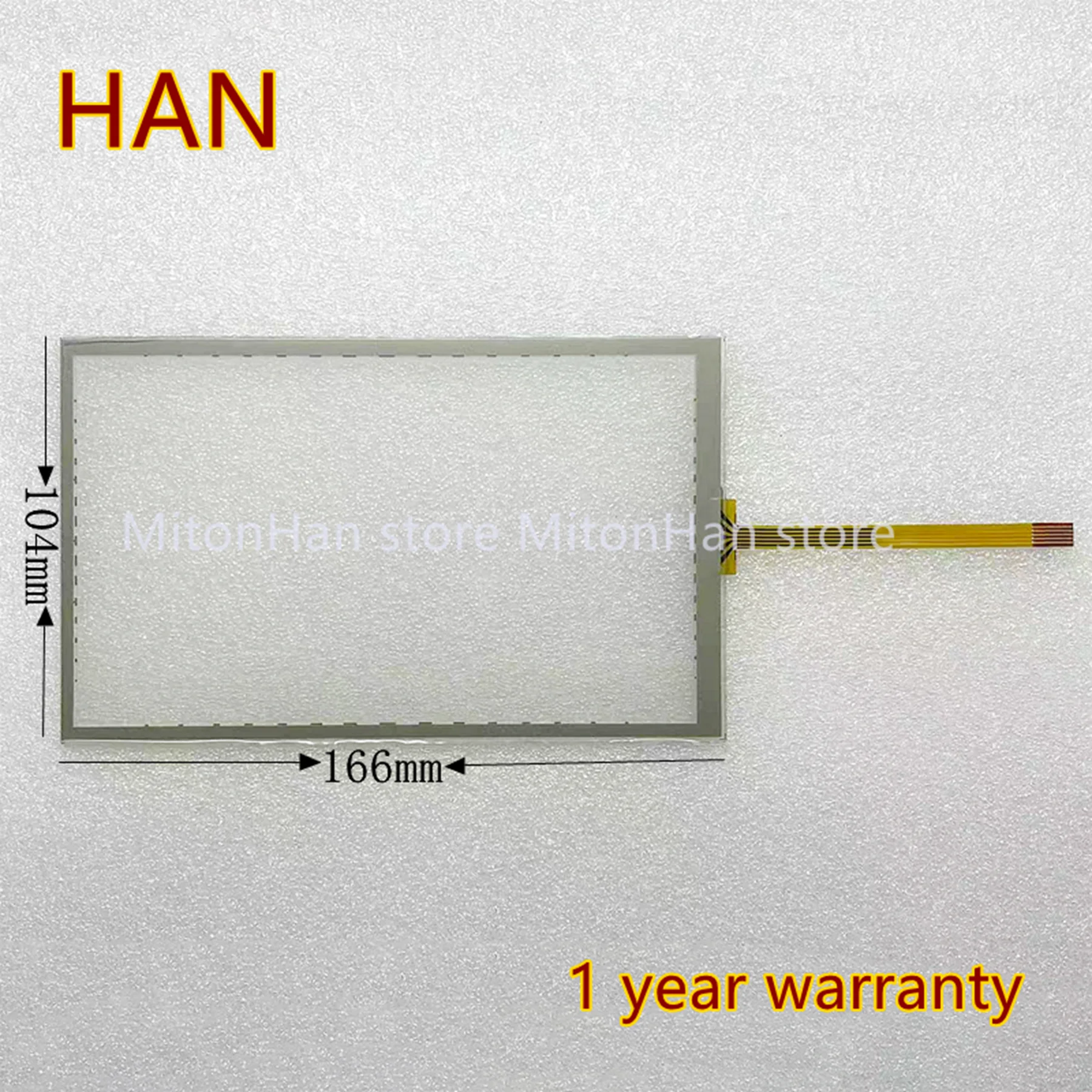 5wc0703mb7 Fpt5w7in02 7 Inch Aanraakscherm Glazen Digitizer