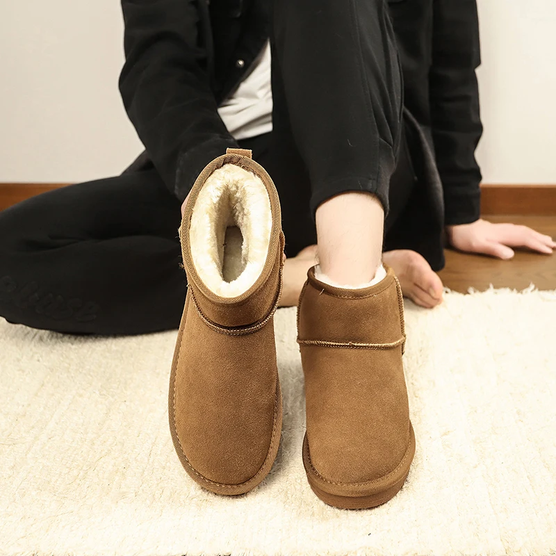 

Black Friday Deals: Men’s Cozy Snow Boots, Faux Fur & Breathable, Ideal for Labor Day Hiking & Outdoor Adventures