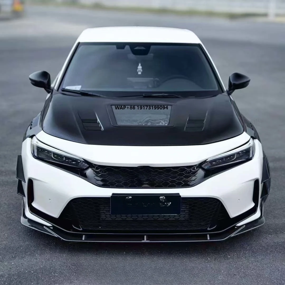 

B Style Carbon Fiber Hood for Type-R FL5