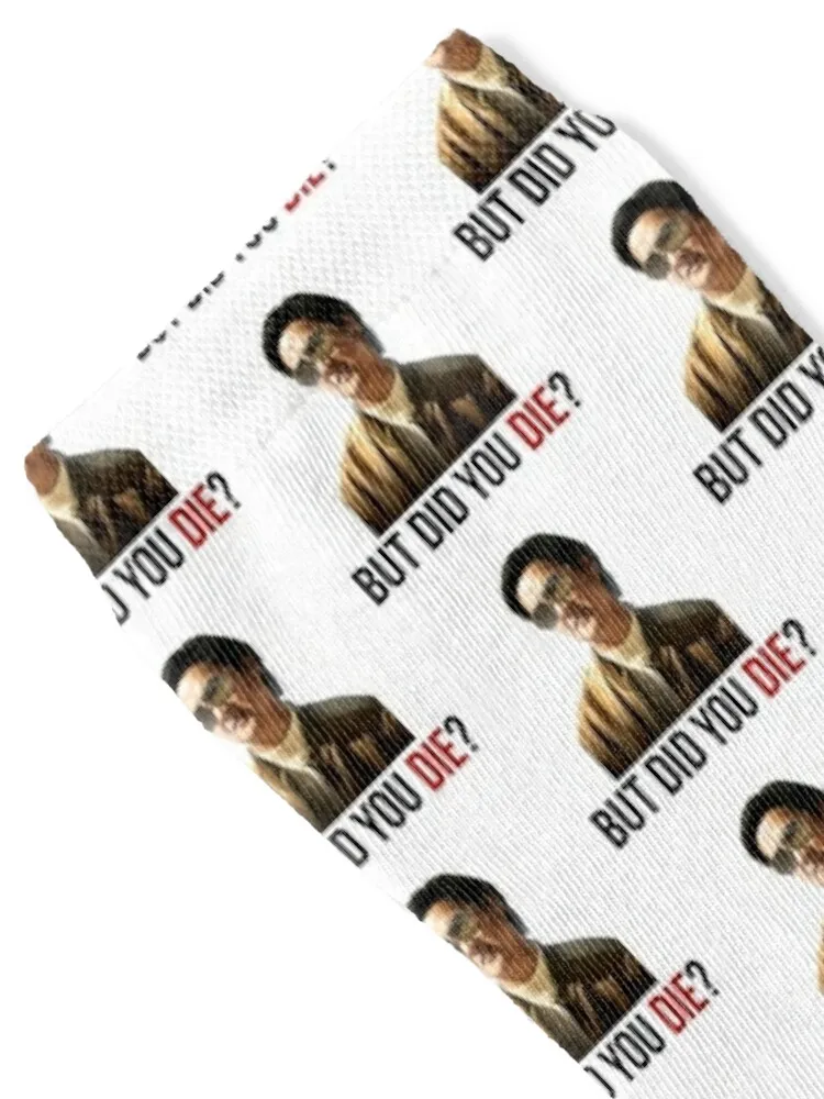 The Hangover Mr Chow - But Did You Die? Socks summer Rugby custom sports sports stockings Men Socks Luxury Brand Women's